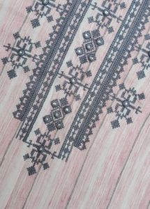 Price Drop !Embroidered Stylish Pink Straight Kurt