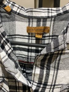Black and White Checkered Shirt