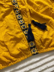 Women’s Ikkat Cotton Top