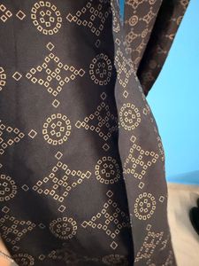 New Stylish Brown Printed Pants