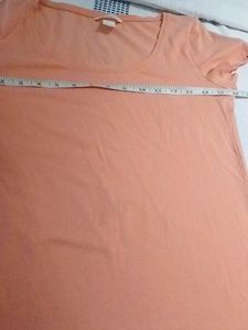 H &amp; M Peach Short Sleeve Tee