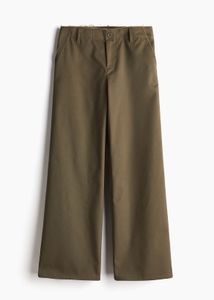 Raw Edge Twill Chinos