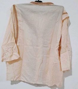 Embroidered Bohemian Top