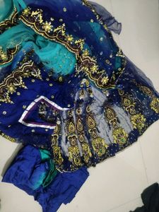 Bridel lahenga saree