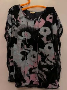 Abstract Print Tunic kaftan