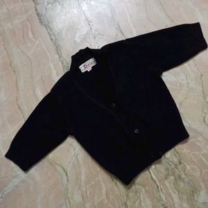Black Woolen Blouse (34")