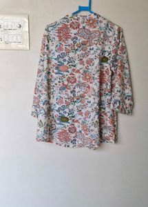 Floral Print Kurta