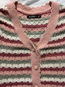 knit top multi color
