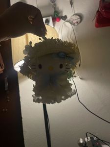 Cute Hello Kitty Plush Keychain Accessory