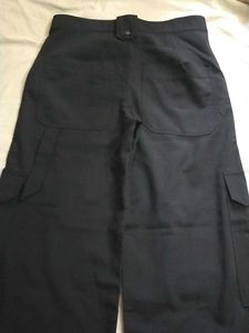 Black Cargo Style Pants