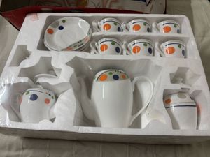 🆕Bone China Tea Set, 18 Pieces