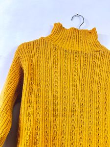 High Neck Woman winter Sweater