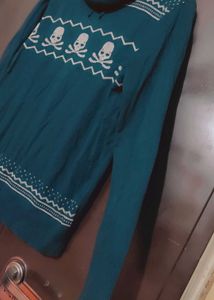 Sea🌊Green Winter Top For 36 Bust