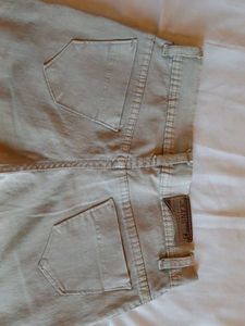 Neutral Tan Casual Pants