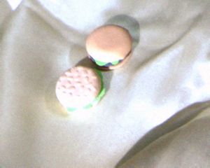 Cute Burger Erasers - Set of 2