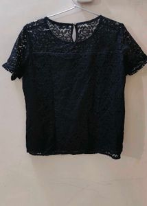 Black Lace Top