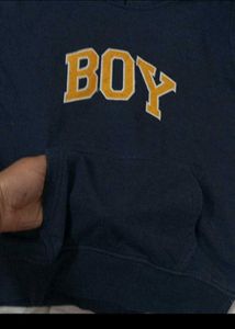 Hoodie With Free Cap For 6 to 8 Year Boy