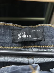 Zara Dark Wash Slim Fit Jeans