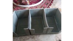 pack of 2 Fabric Storage Box Organizer
