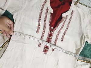 Elegant Embroidered Kurta