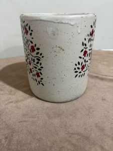 Tree Design Ceramic Pot (without flowers)