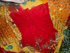 beautiful Georgette lehenga choli dupatta set
