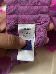importanted used pink bra size 34D
