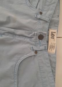 Lee Low Rise Regular Fit Cotton Stone Washed Jeans