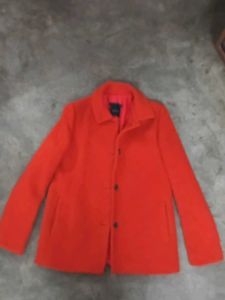 Vibrant rusted red Women's Casual Jacket