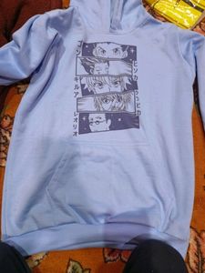 Anime Print Mens Hoodie