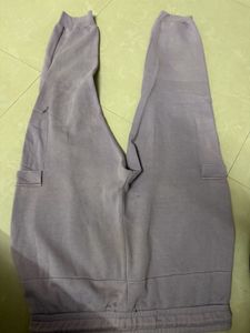 Xl Casual Lavender Cargo Sweatpants