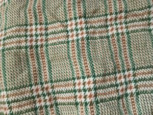 Green Plaid Button-Up Shirt