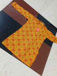 Om Cotton Kurta
