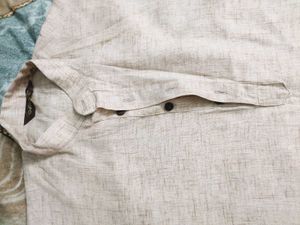 Men's Beige Kurta