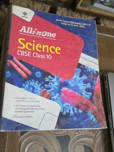 All in One Science CBSE Class 10 Book
