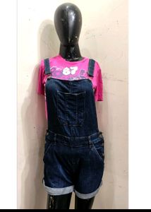 Short Dungree Without Top For Girls