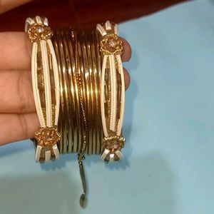 Exquisite Set of Bangles 3 in one