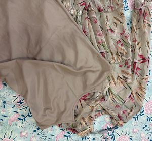 Flowy Floral Tiered Midi Dress