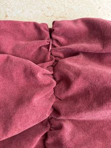 ZARA Ruched Mini Skirt