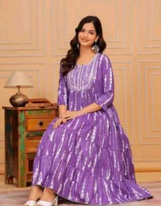 Cotton Anarkali Kurti for women