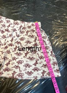 Multicolor Free Size Cotton shorts for girls/women