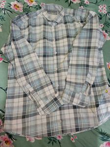 Men's Plaid Long-Sleeve Shirt