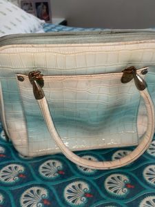 Metro Croc Embossed Bag