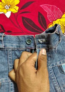 Stylish Blue Denim Shorts