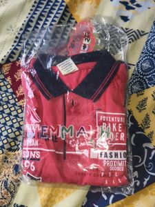Baby's Red Graphic T-Shirt