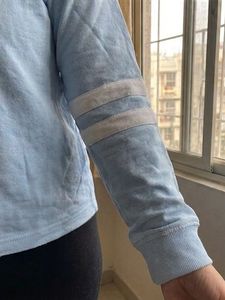 Light Blue Crewneck Sweatshirt