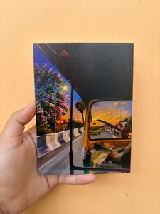 Wooden Art Print Magnet