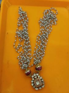 Necklace Kundan Gold Manik Plated Stone Ruby