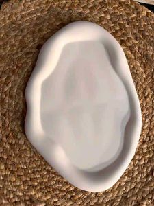 Modern White Decorative cloud Tray
