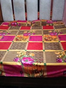 Woolen Badsheet(Double) With Pillow Cover